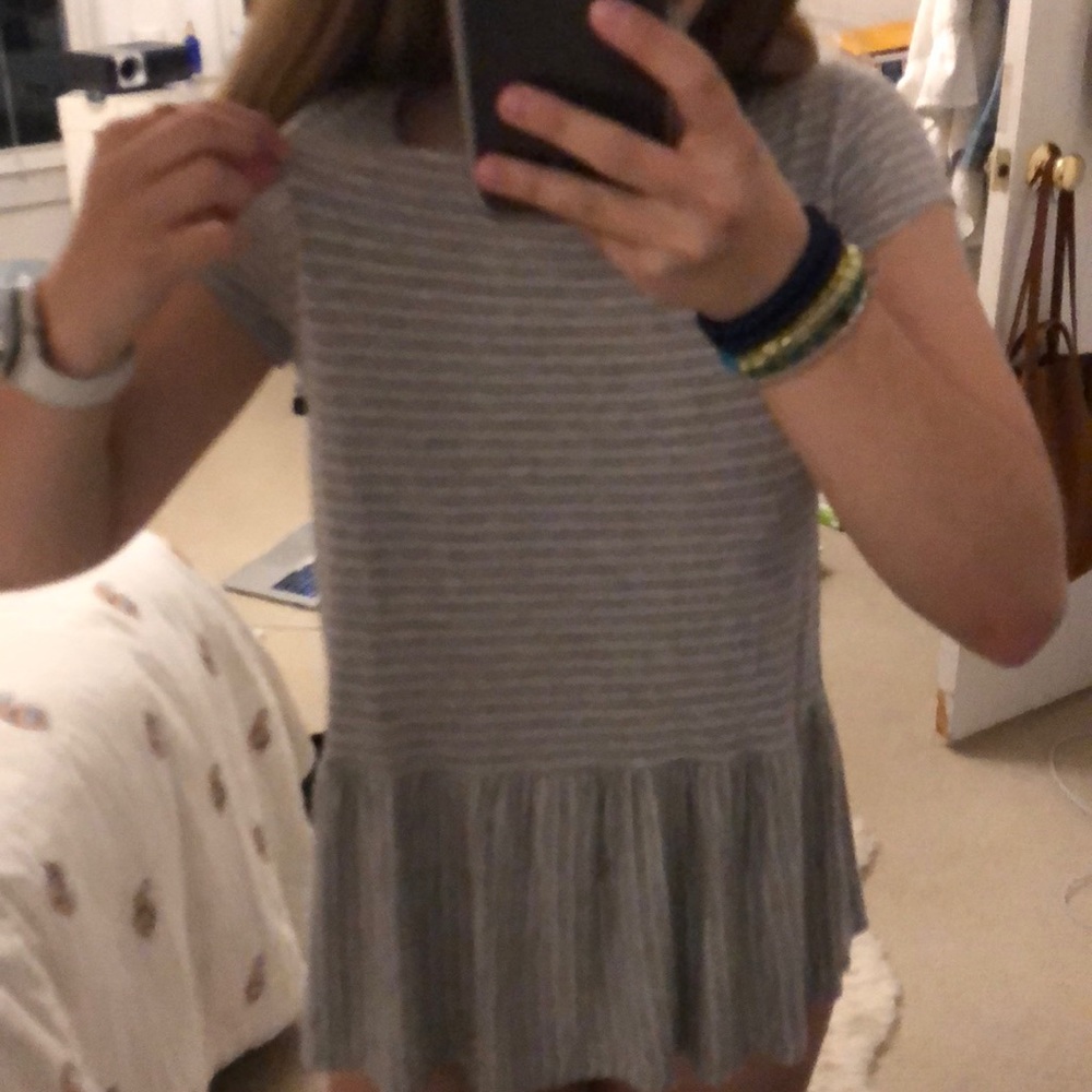 Flowy peplum shirt